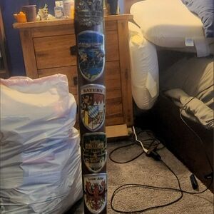 Decorative German Beer Stein with Crests